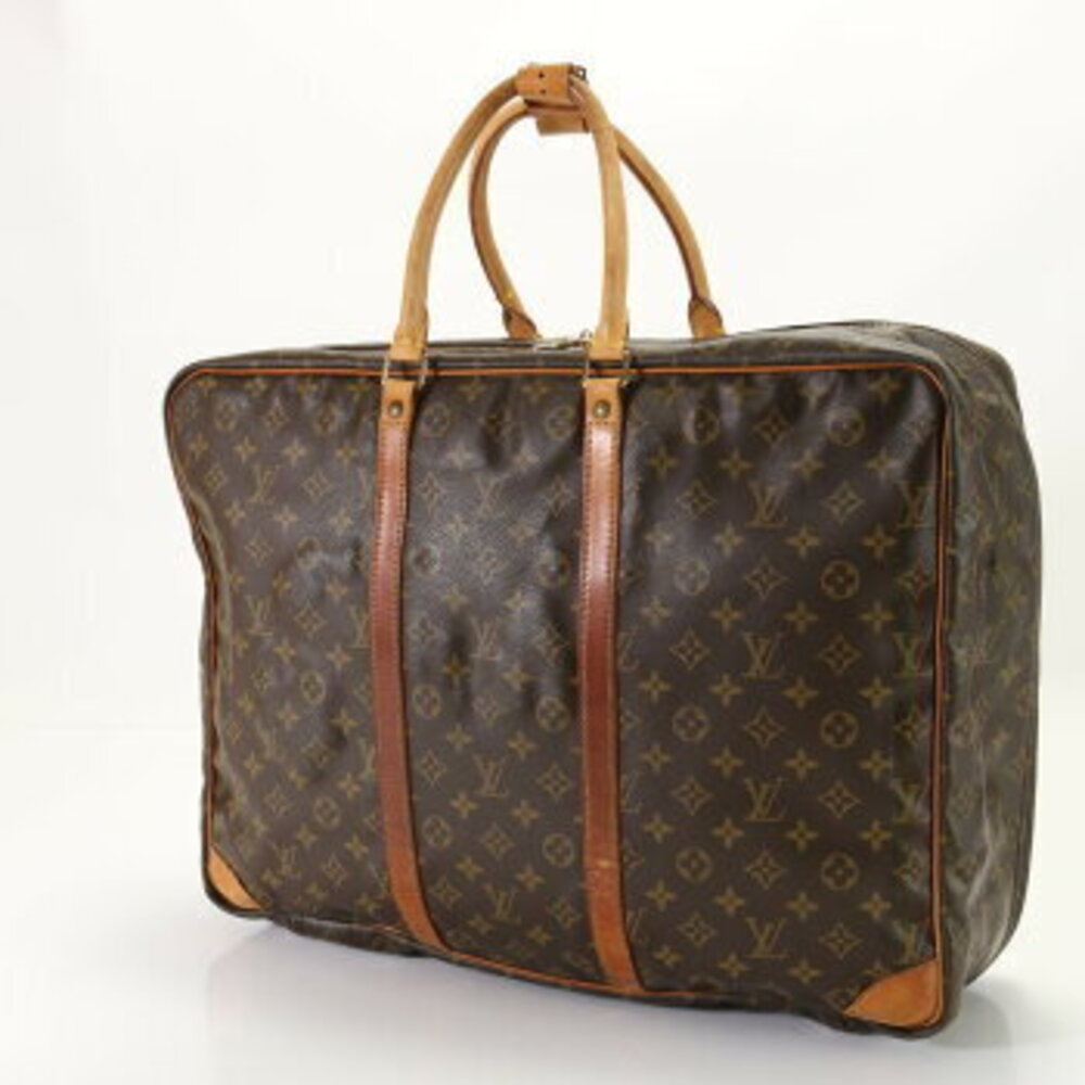 Louis Vuitton Sirius Monogram Boston Bag Briefcase Leather